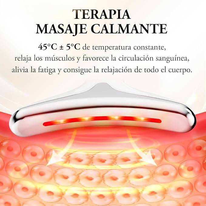 Masajeador Facial con Led Termico - Reductor de Papada e imperfecciones